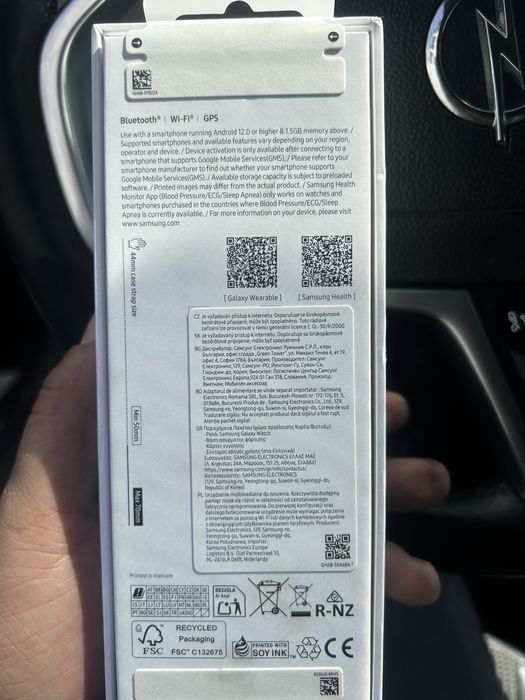Smartwatch Galaxy 8 Graphite 44mm sigilat