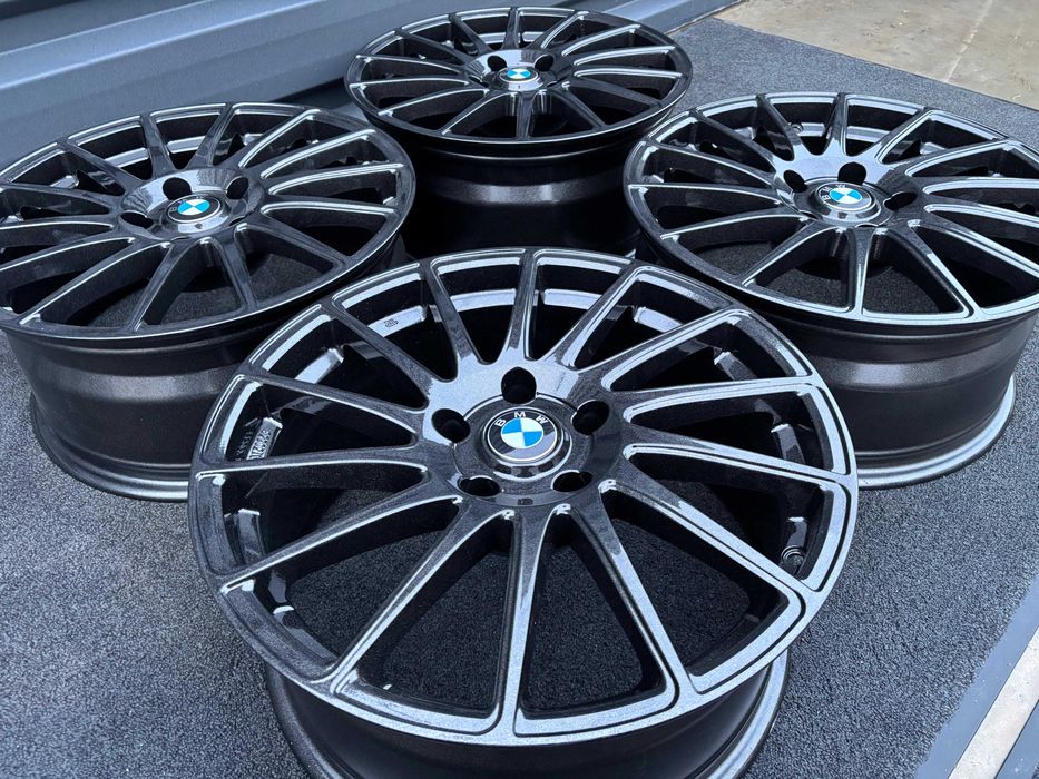 Jante r18 Bmw negru 5x120 seria 3 5 X1 F10 F30 E90 F20 F25
