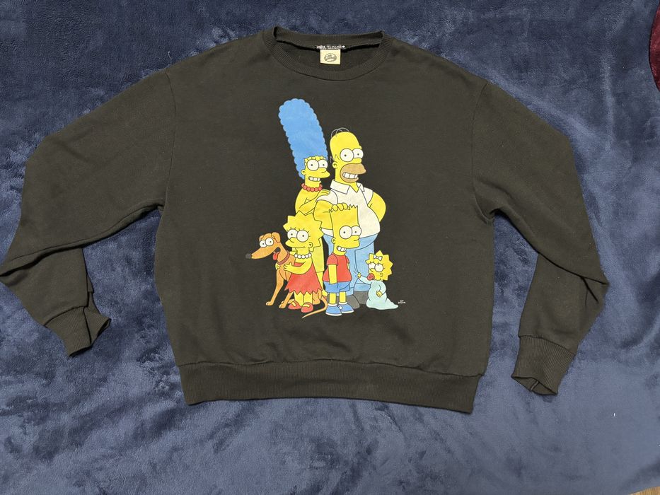Свитшот Zara and The Simpsons