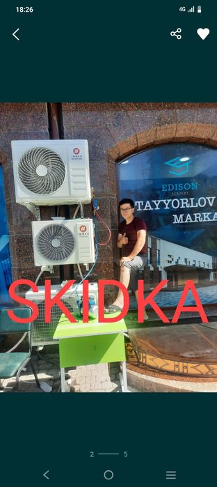 Ustanovka kanditsioner