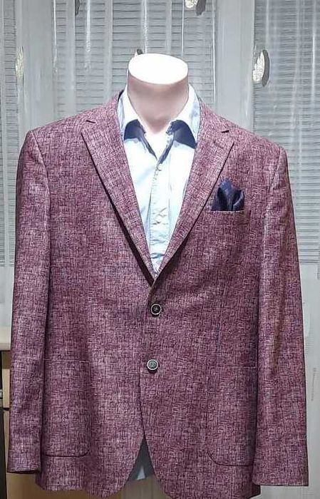 Ленено мъжко сако на IVENTI - №56