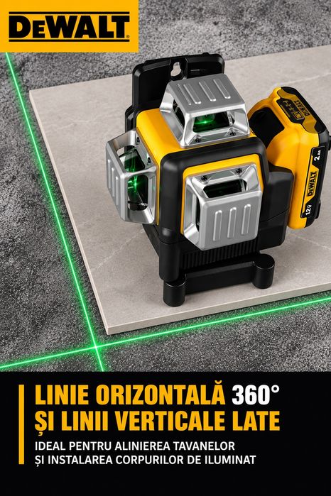 Nivela laser 360°