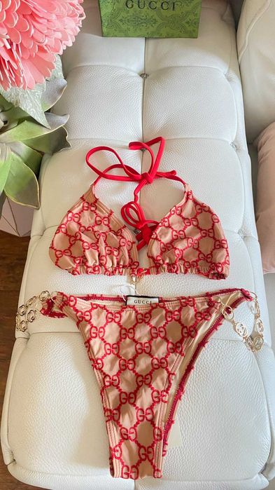 Бански Гучи бикини THONGUE*Gucci Technical Bloom
