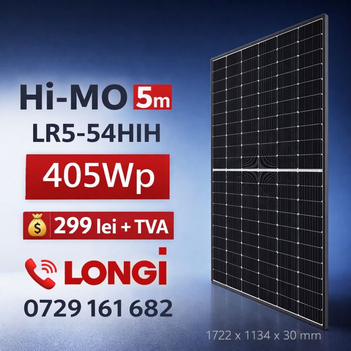 Panoul solar LONGi LR5-54HIH-405M Craiova • OLX.ro