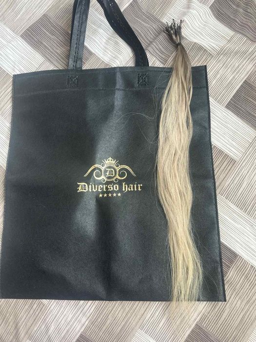 Кератинови кичури естествена коса тайландска