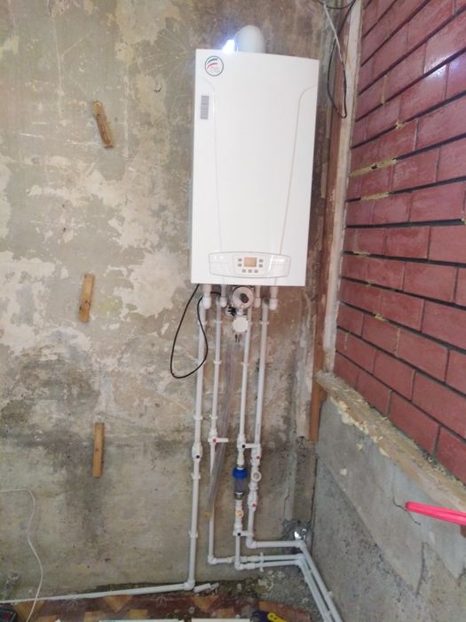 Котёл урнатиш .установка. Котёл ремонт  Карши