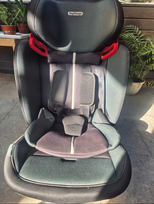Scaun auto ISOFIX Peg Perego Viaggio 1-2-3 Via, 9-36 kg, Forest