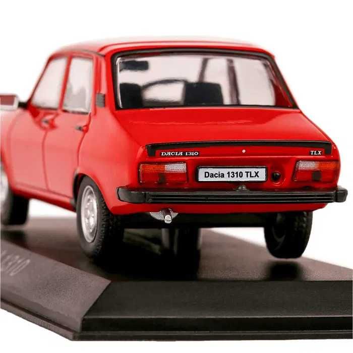 Lot 2 buc Macheta Dacia 1310 rosie, 1/43, colectia Masini de Legenda