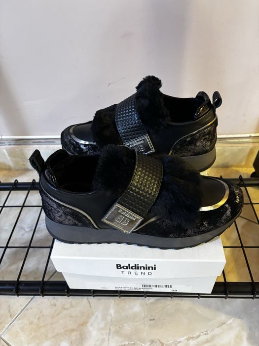 Кожени сникърси Baldinini