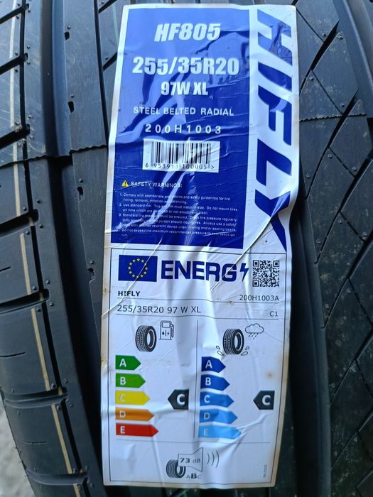 НОВИ ЛЕТНИ -20цола-255/35-1бр.-190лв."HIFLY"-с монтаж и баланс