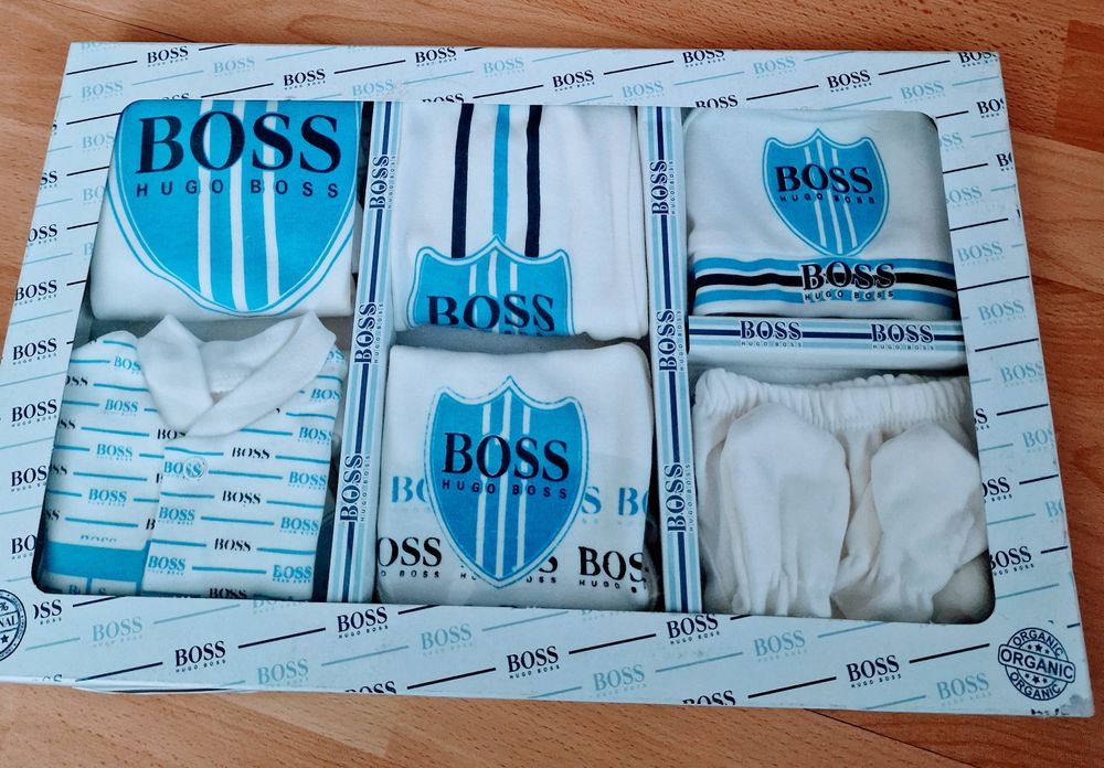 Set Higo Boss bebe,7 piele, bumbac