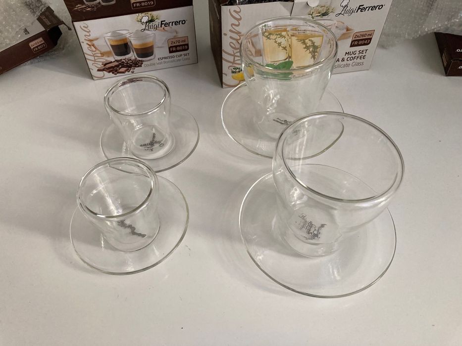 Чаша за еспресо Luigi Ferrero и чаши за чай