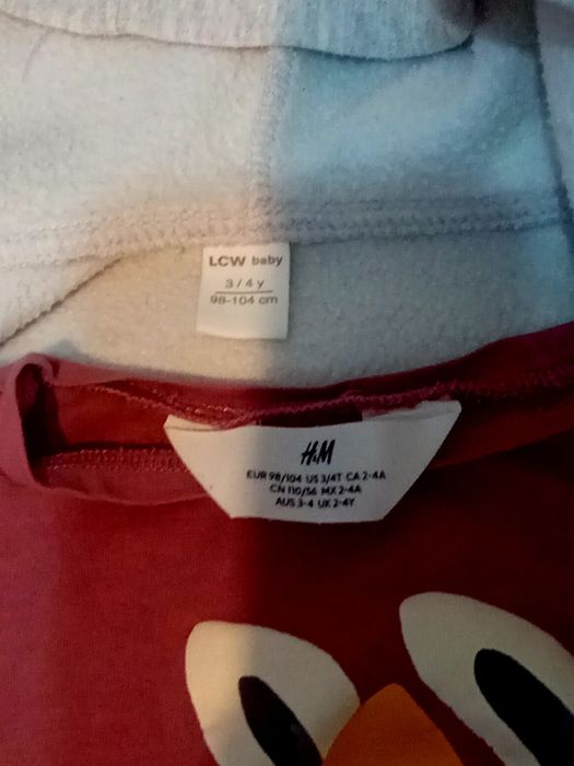 Set trening +bluza fetițe 3/4 ani