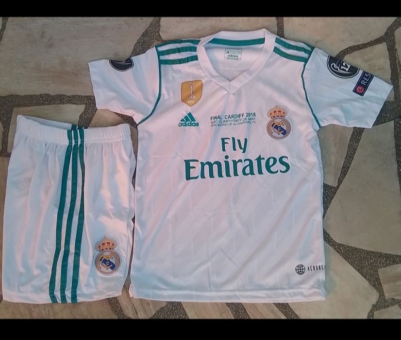 CR7  детско юношески футболни екипи РЕТРО екипи REAL Madrid