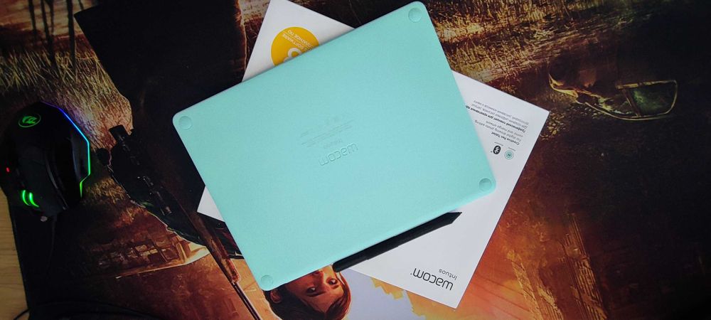 Wacom Intuos Small Bluetooth - таблет за рисуване и писане (зелен)