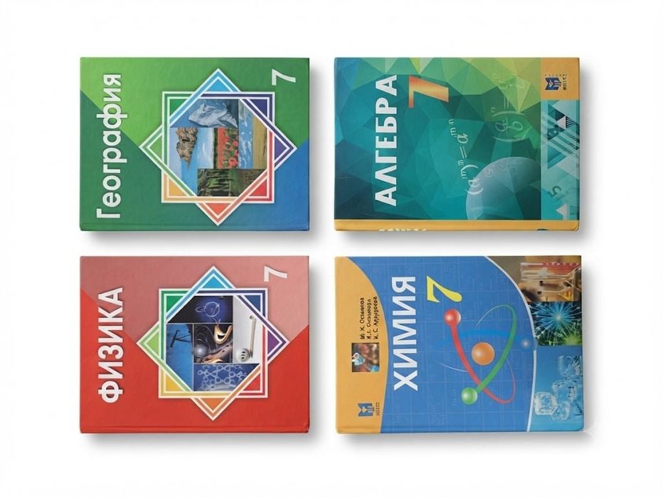 Оқулықтар,  учебники  5, 6, 7, 8 сыныптар