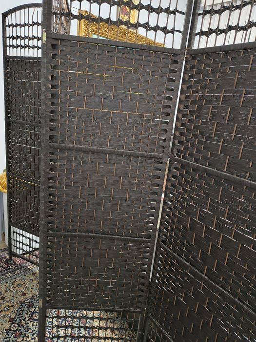 Параван от ратан нов с 4крила 120лв.