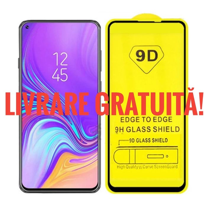 Folie sticla samsung a01 a02s a17 a12 a20s a13 a21s a22 a30s a55 husa