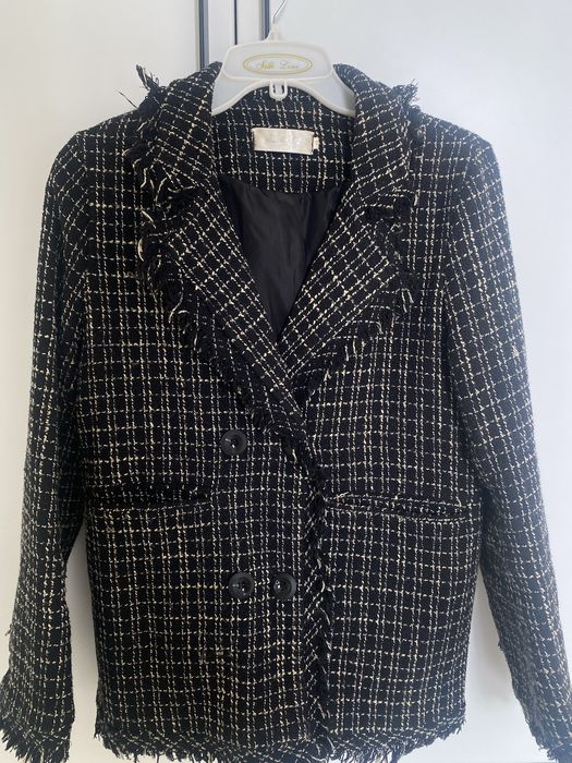 Твидовый пиджак на осень