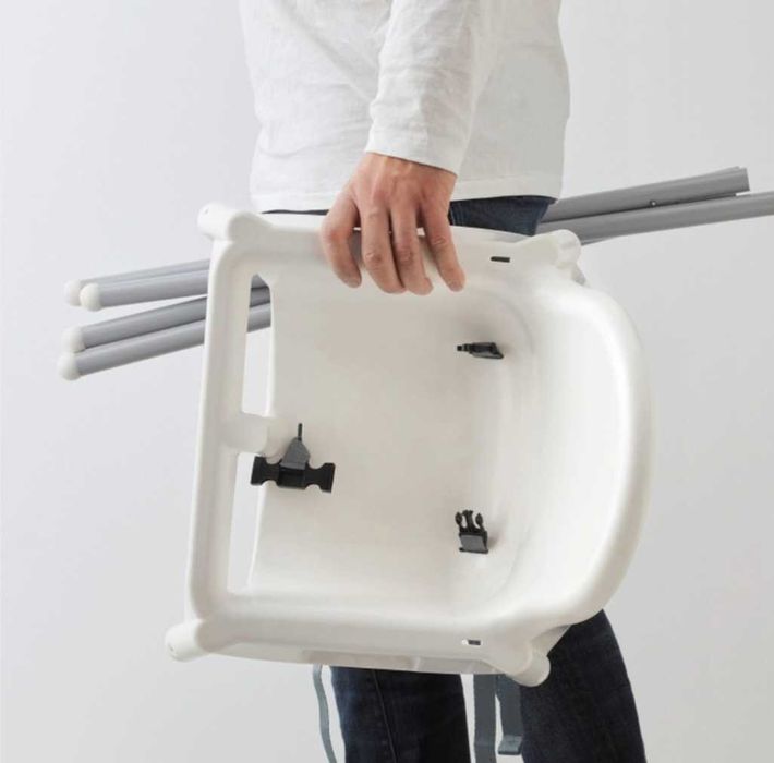 Детский столик IKEA Антилоп белый