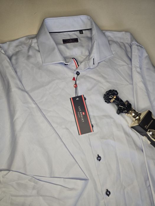 Cămașă barbat Luc Brevet noua  marime L 100% bumbac