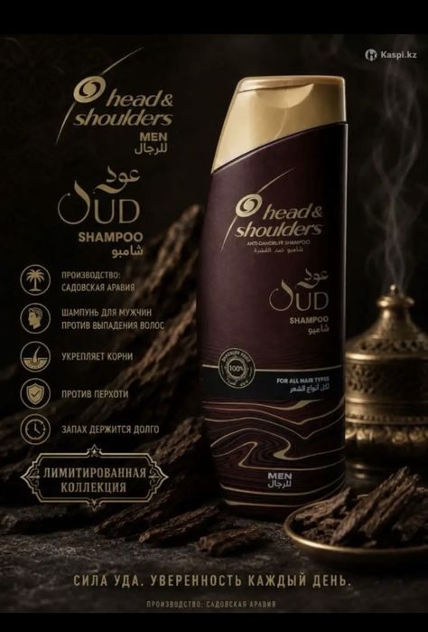 Шампунь Head & Shoulders с ароматом уда (Oud