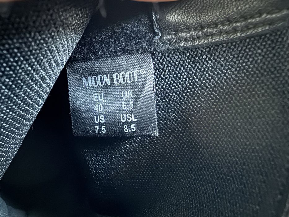 Moon Boot Luna Chelsea Suede ОРИГИНАЛ дамски боти/челси/велур 40/25,5