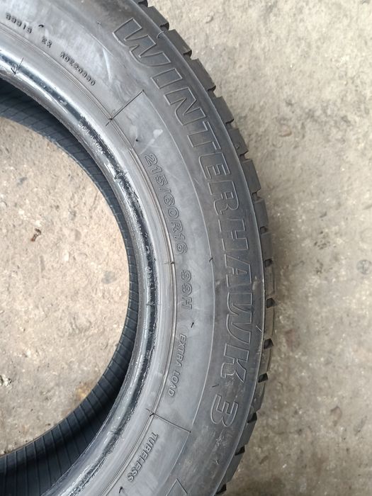 Зимни гуми -16цола -215/60-1бр.-70лв."FIRESTONE"