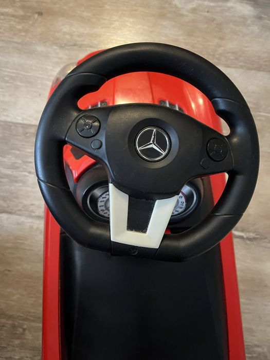 Детска количка Buddy Toys Ride-on, Mercedes Benz, Червена