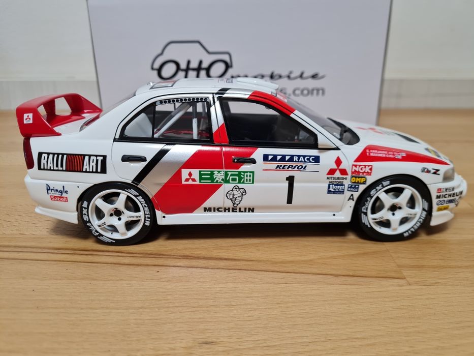 Vand machet Mitsubishi Lancer EVO 6 Rally scara 1/18 Otto-Models