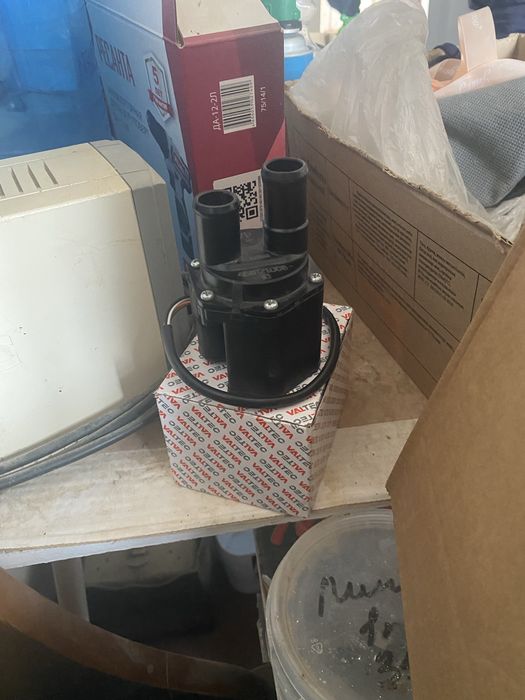 Электрический кран отопителя.