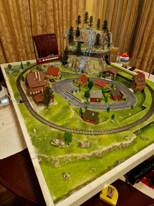 Diorama scara HO pret de sarbatori
