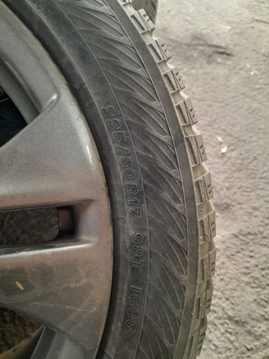 Титановый диск 17 с зимний шины
