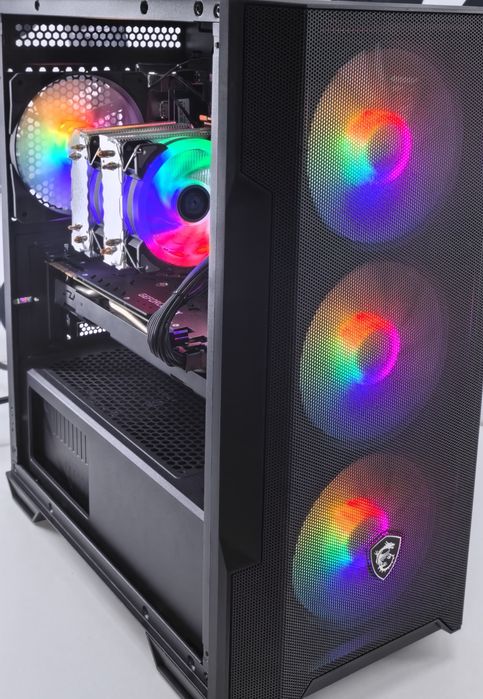 Pc Gaming i7 16gb SSD HDD GTX nvidia 8gb RGB win 11 licență office