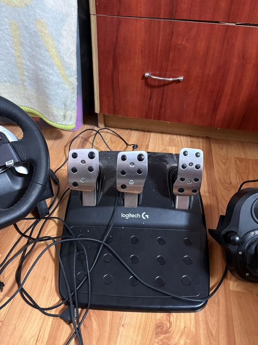 Logitech G920 + Schimbator (G29)