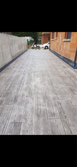 Beton amprentat si elicopterizat