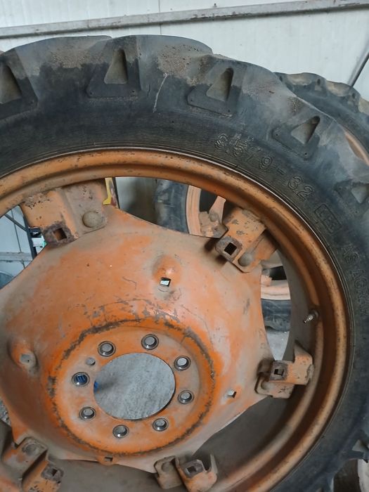 Vând jante cu cauciucuri techno logice 9,5 pe 32