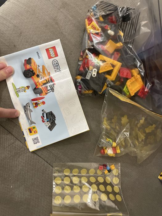 Lego City 60453 masina salvamar cu sufer