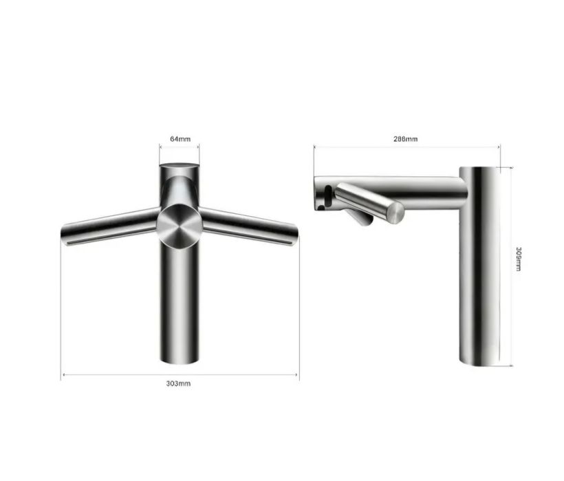 Смеситель с сушилкой Dyson Airblade Wash+Dry WD05