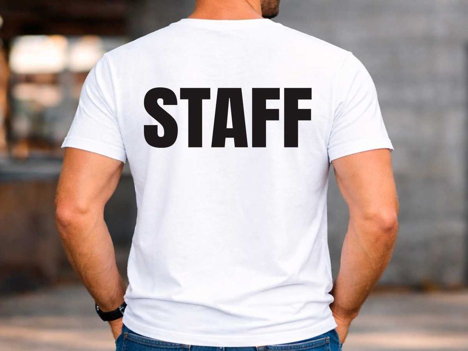 Мъжка тениска "STAFF"