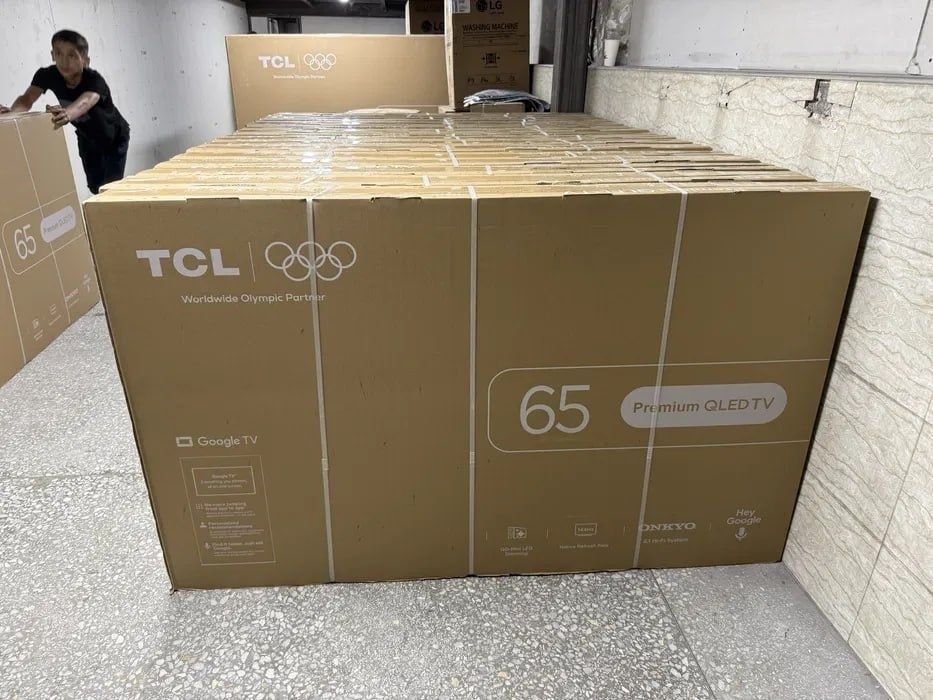 Телевизоры TCL QLED 55',65'. Kafolatlangan va bepul yetkazib berish.