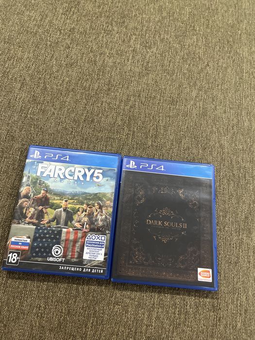 игры на пс4 ,фар край 5 и дарк соулс 2