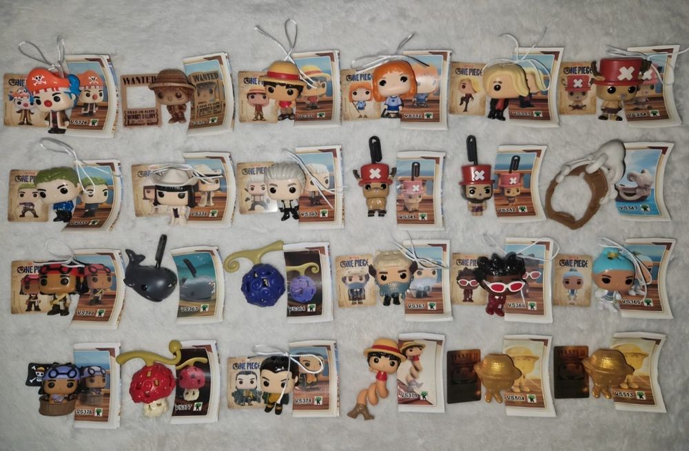 Kinder joy One Piece figurine set 24/bucata