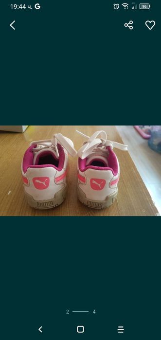 Детски маратонки носени няколко пъти