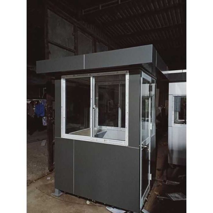 Охранная будка под ключ установка за 1 день КПП готово