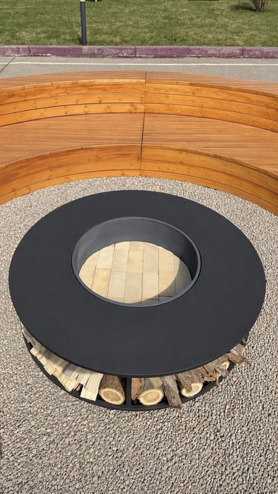 Костровая зона с очагом