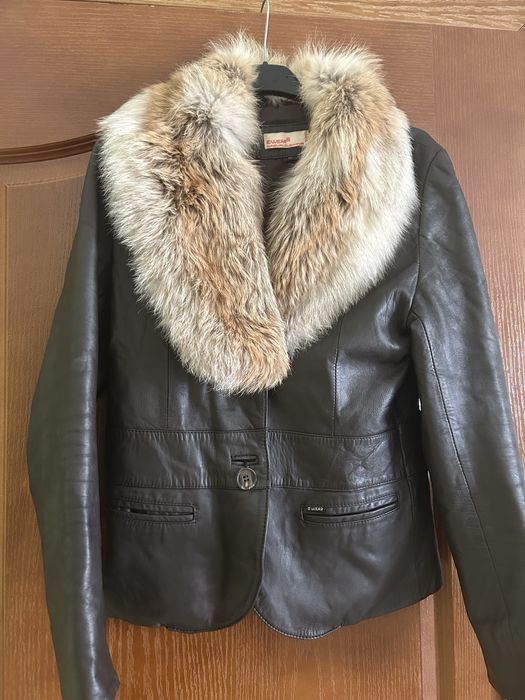 Дамско яке от естествена кожа