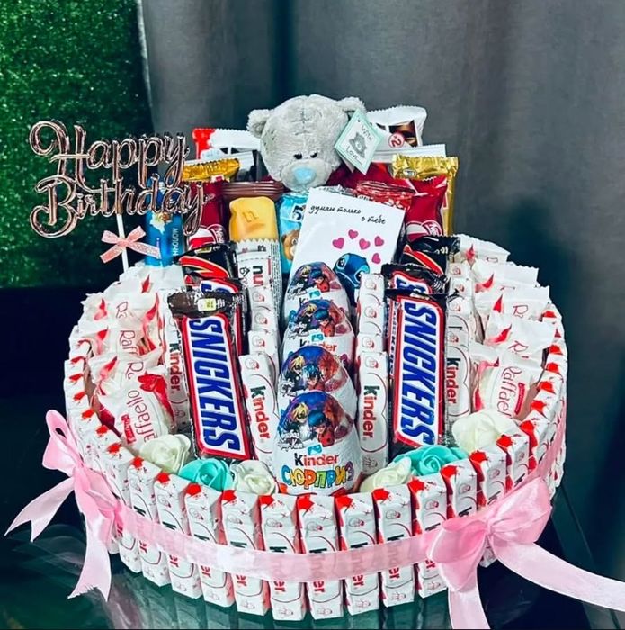 Шоколадные бокс из сладости