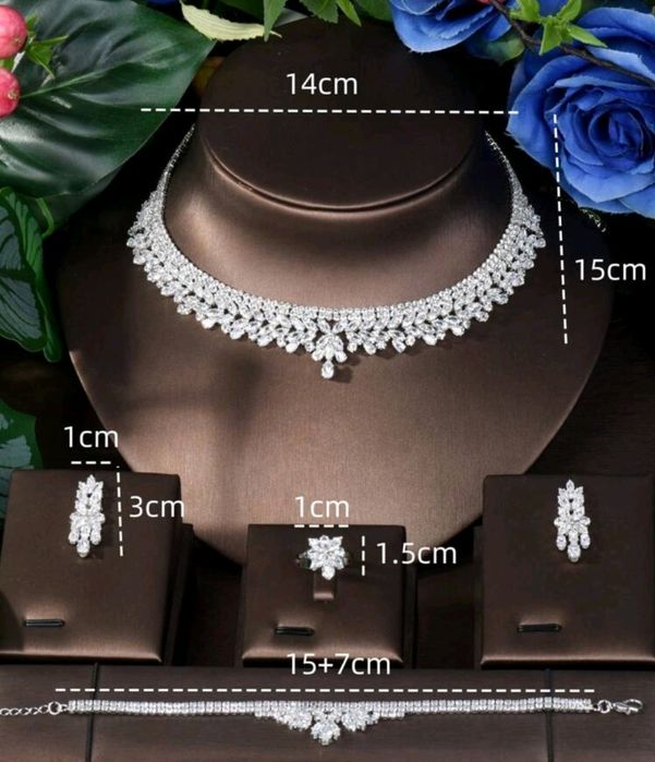 Дамски комплект бижута от 4 части