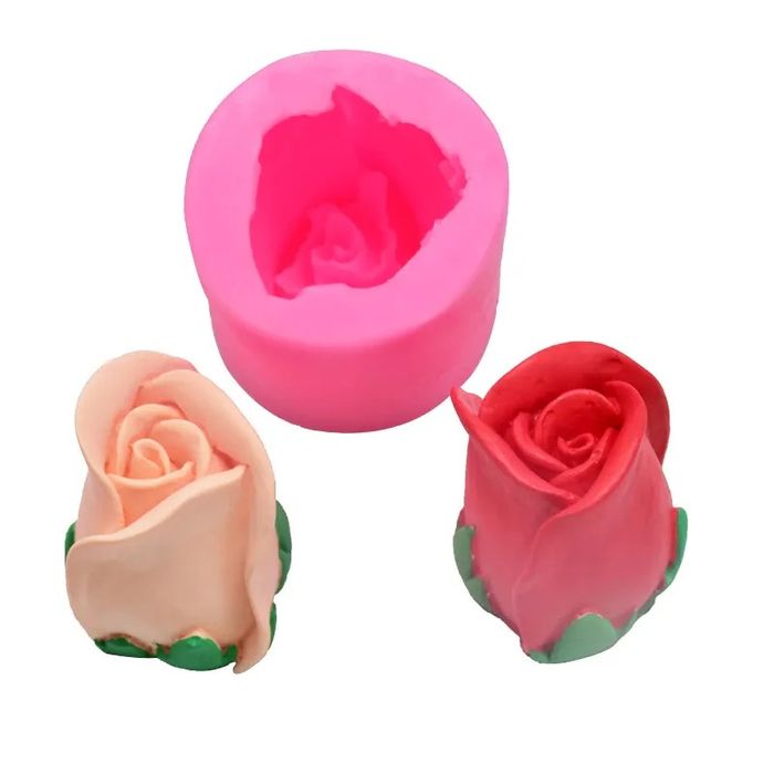 Силиконови молдове за свещи , сапун , гипс , молдовец свещ